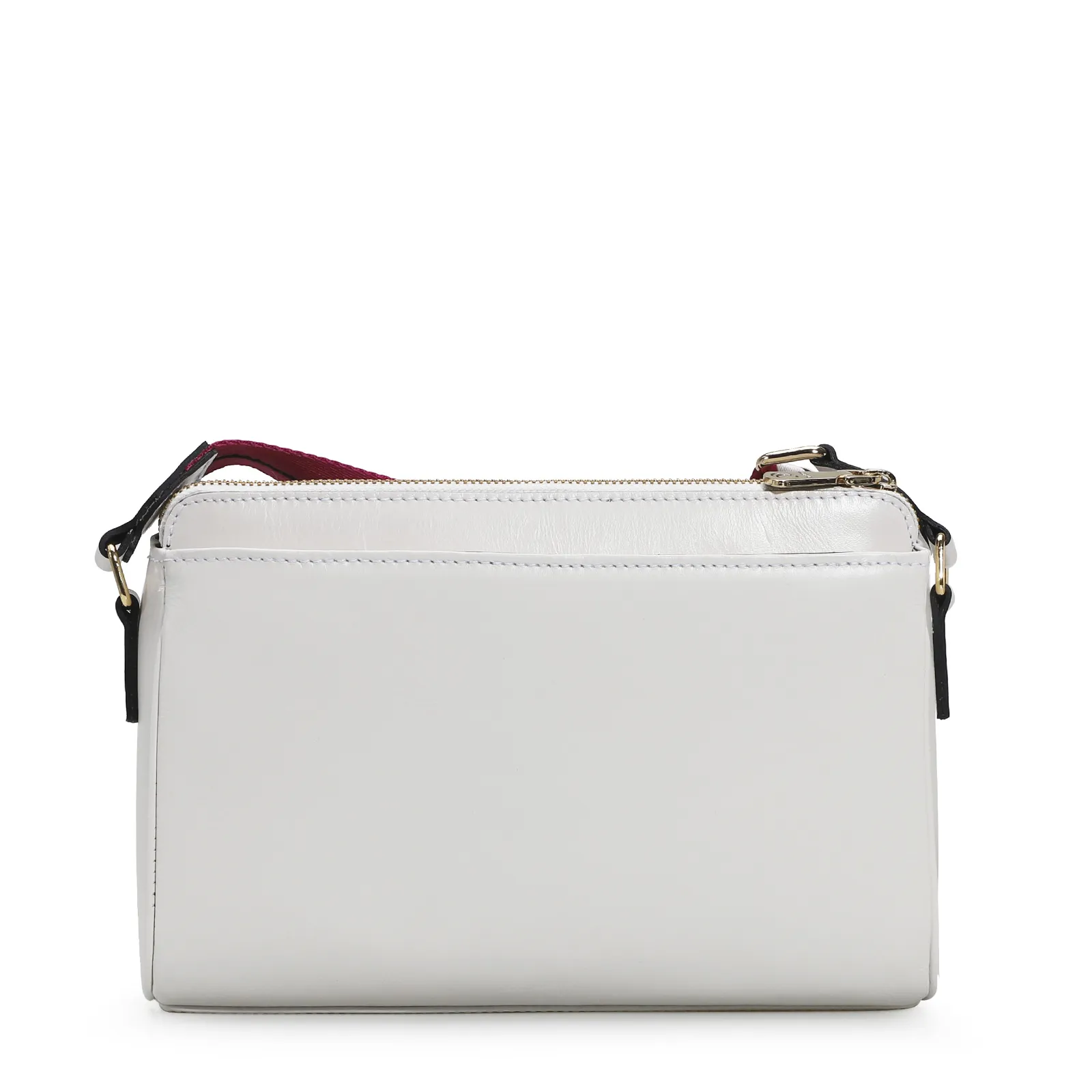 Bolsa Transversal Agnes Couro Branco