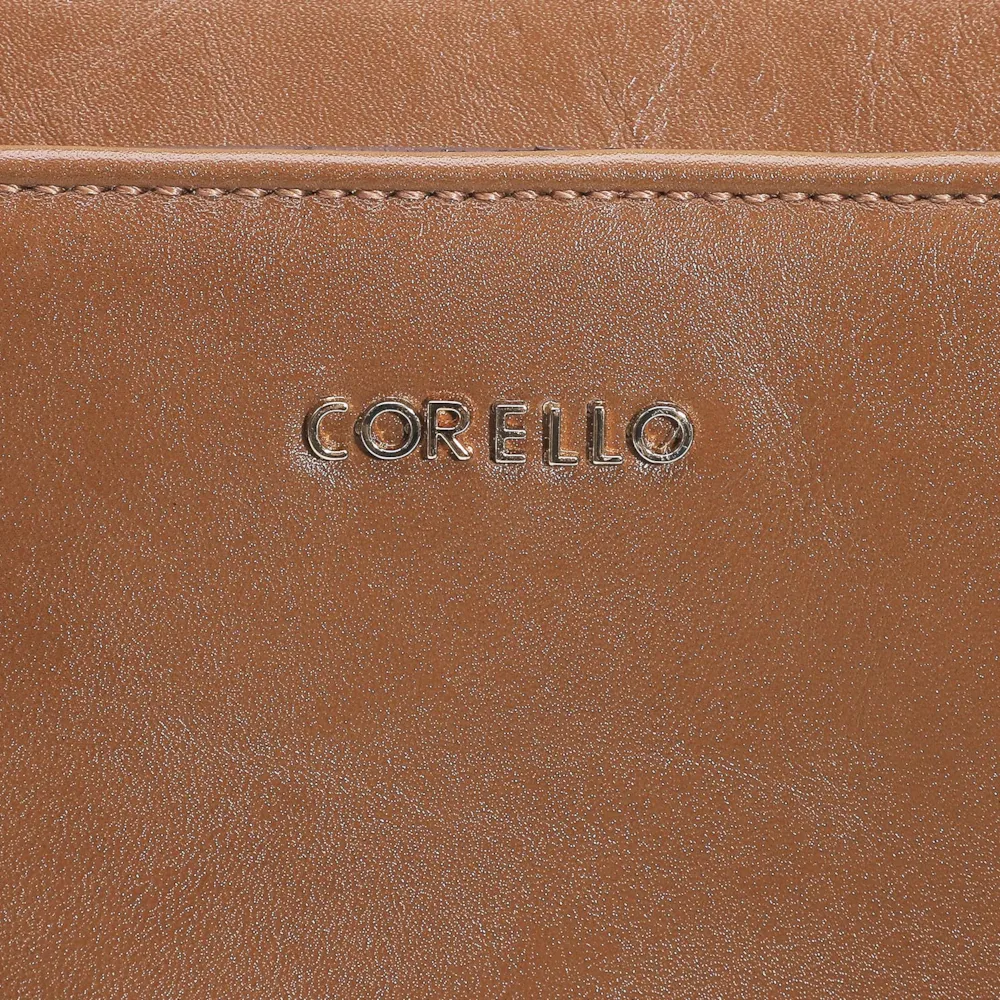 Bolsa Transversal Agnes Couro Caramelo - imagem 5