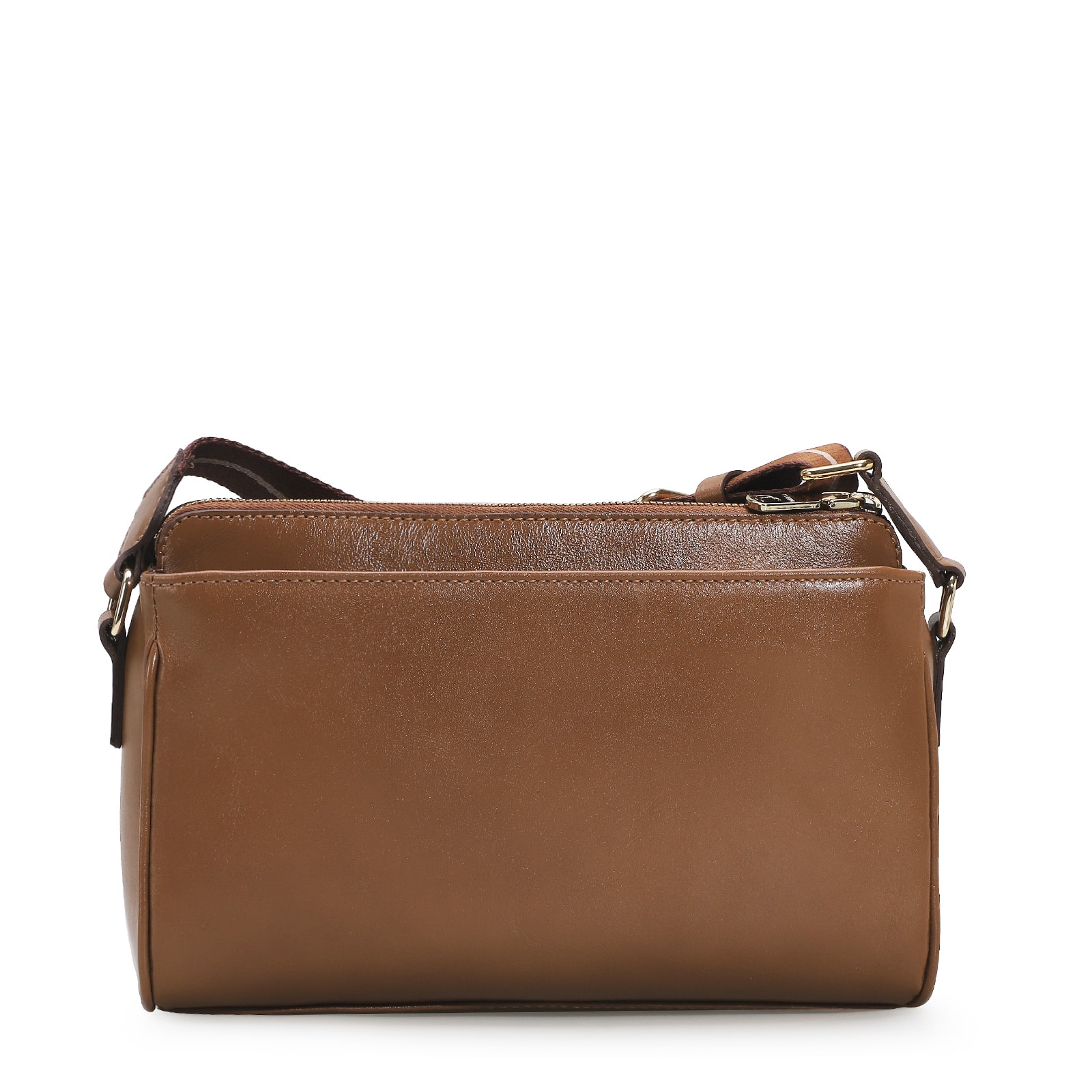 Bolsa Transversal Agnes Couro Caramelo