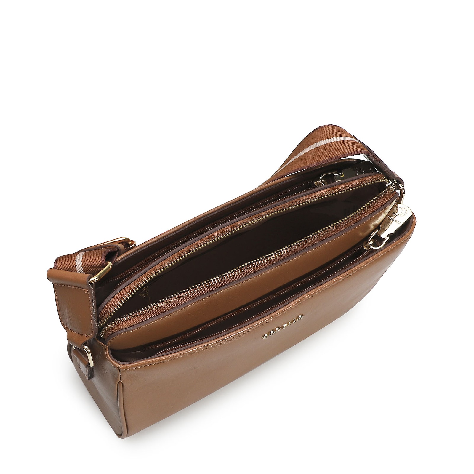 Bolsa Transversal Agnes Couro Caramelo