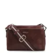 Bolsa Transversal Agnes Couro Marrom - imagem 1
