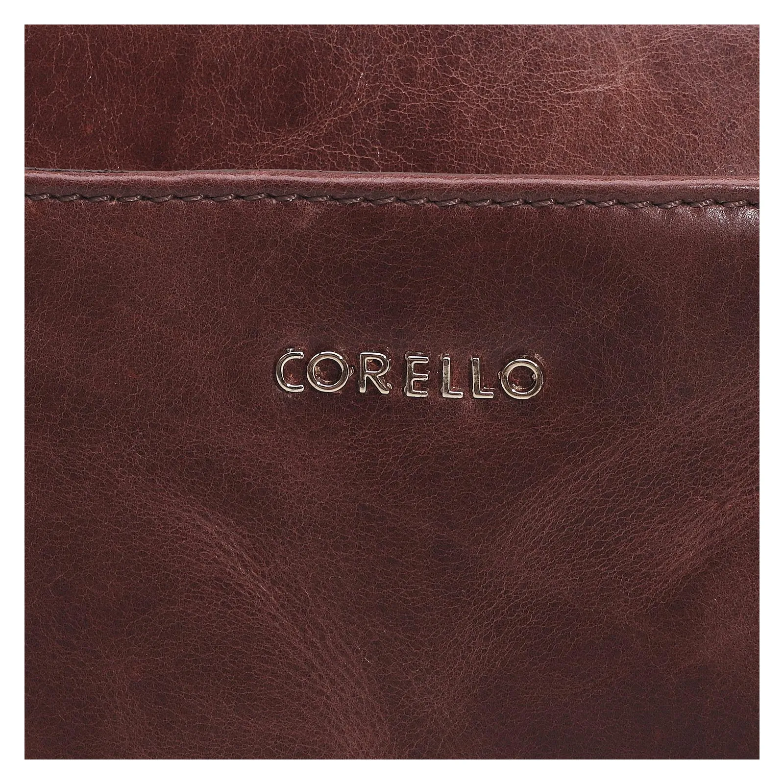 Bolsa Transversal Agnes Couro Marrom