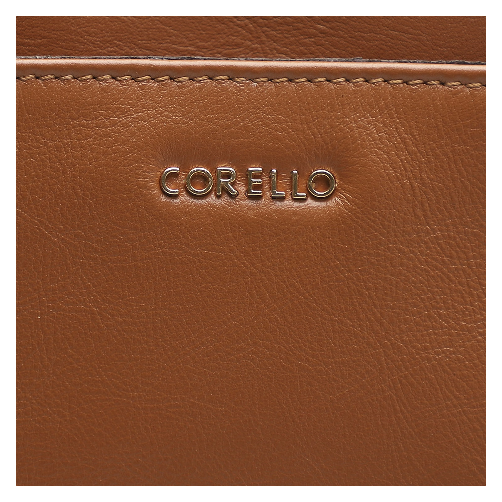 Bolsa Transversal Agnes Couro Marrom