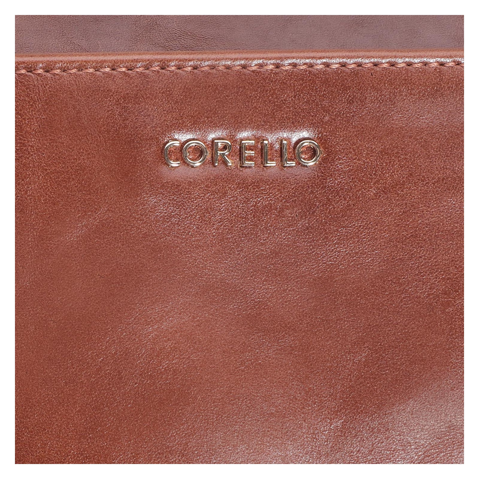 Bolsa Transversal Agnes Couro Marrom