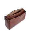 Bolsa Transversal Agnes Couro Marrom Escuro - imagem 4