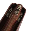 Bolsa Transversal Agnes Couro Marrom Escuro - imagem 6