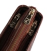 Bolsa Transversal Agnes Couro Marrom Escuro - imagem 6