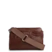 Bolsa Transversal Agnes Couro Marrom Escuro - imagem 1