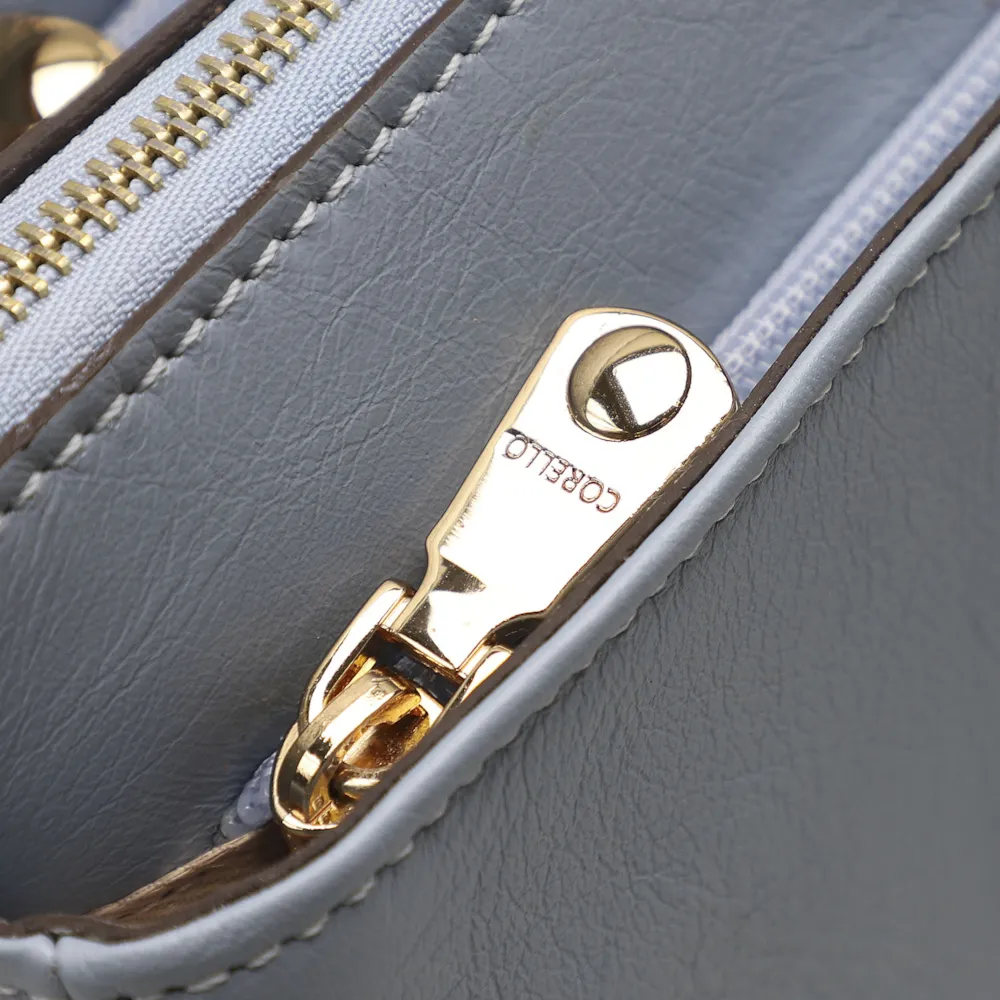 Bolsa Transversal Agnes Couro New Floater Azul - imagem 6