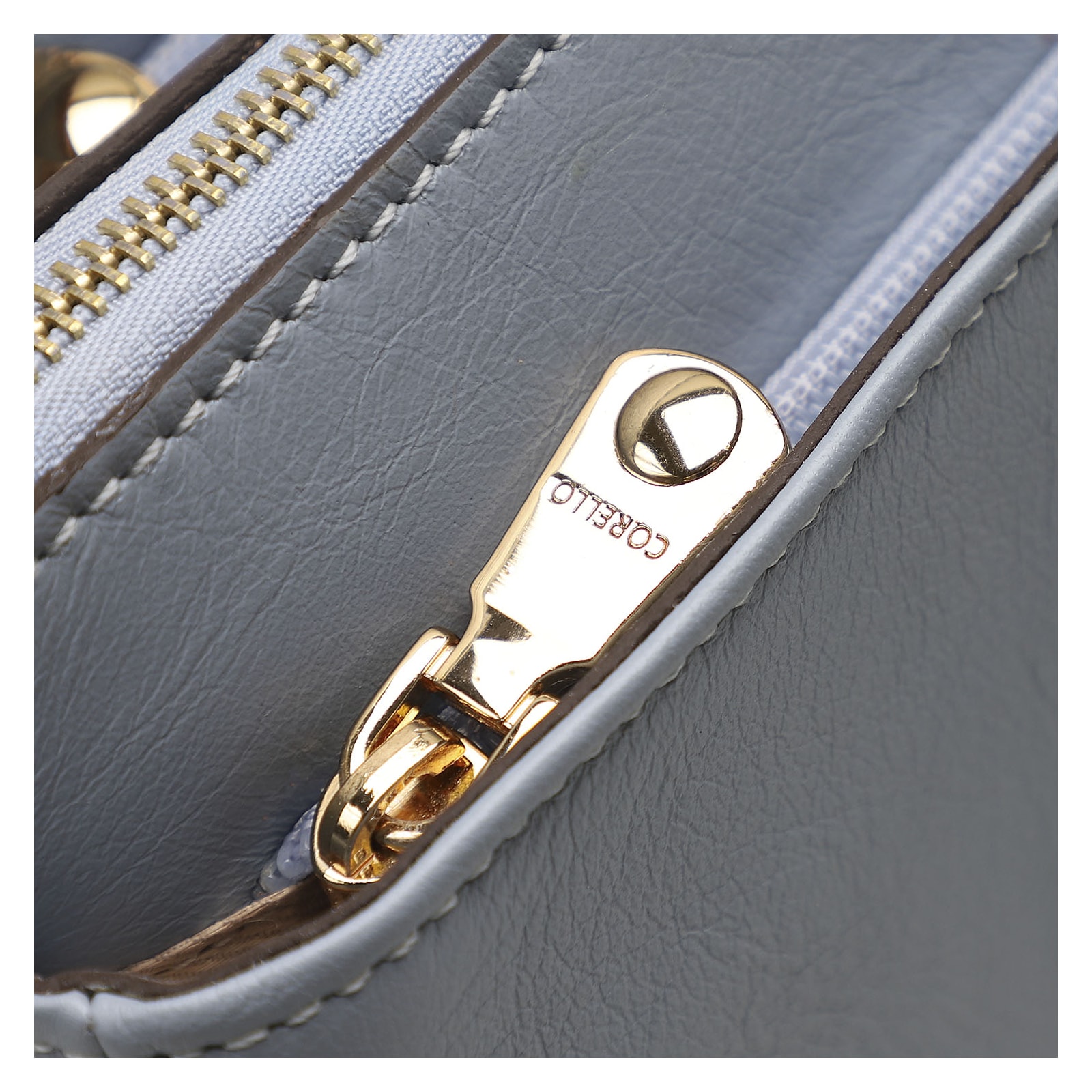 Bolsa Transversal Agnes Couro New Floater Azul