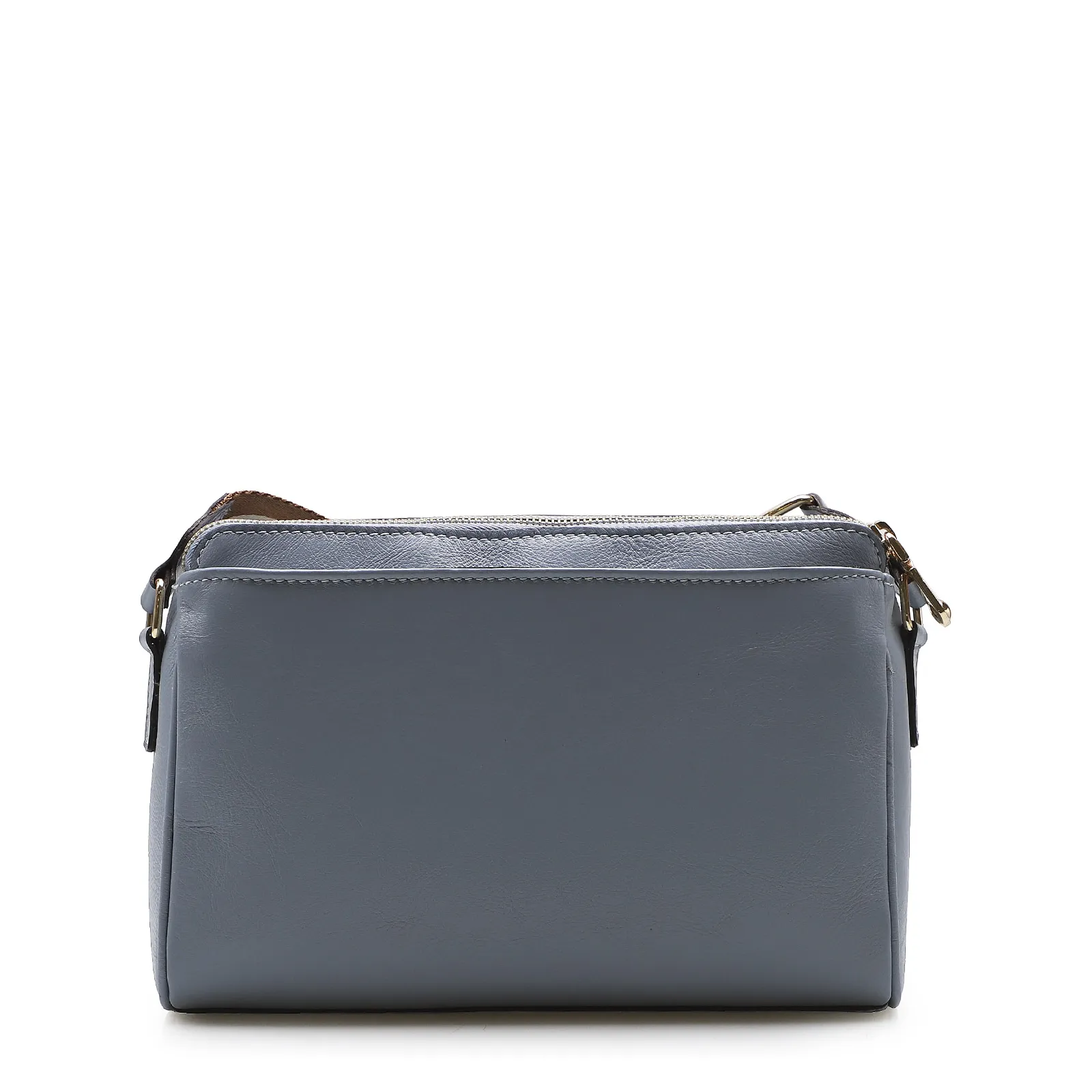 Bolsa Transversal Agnes Couro New Floater Azul