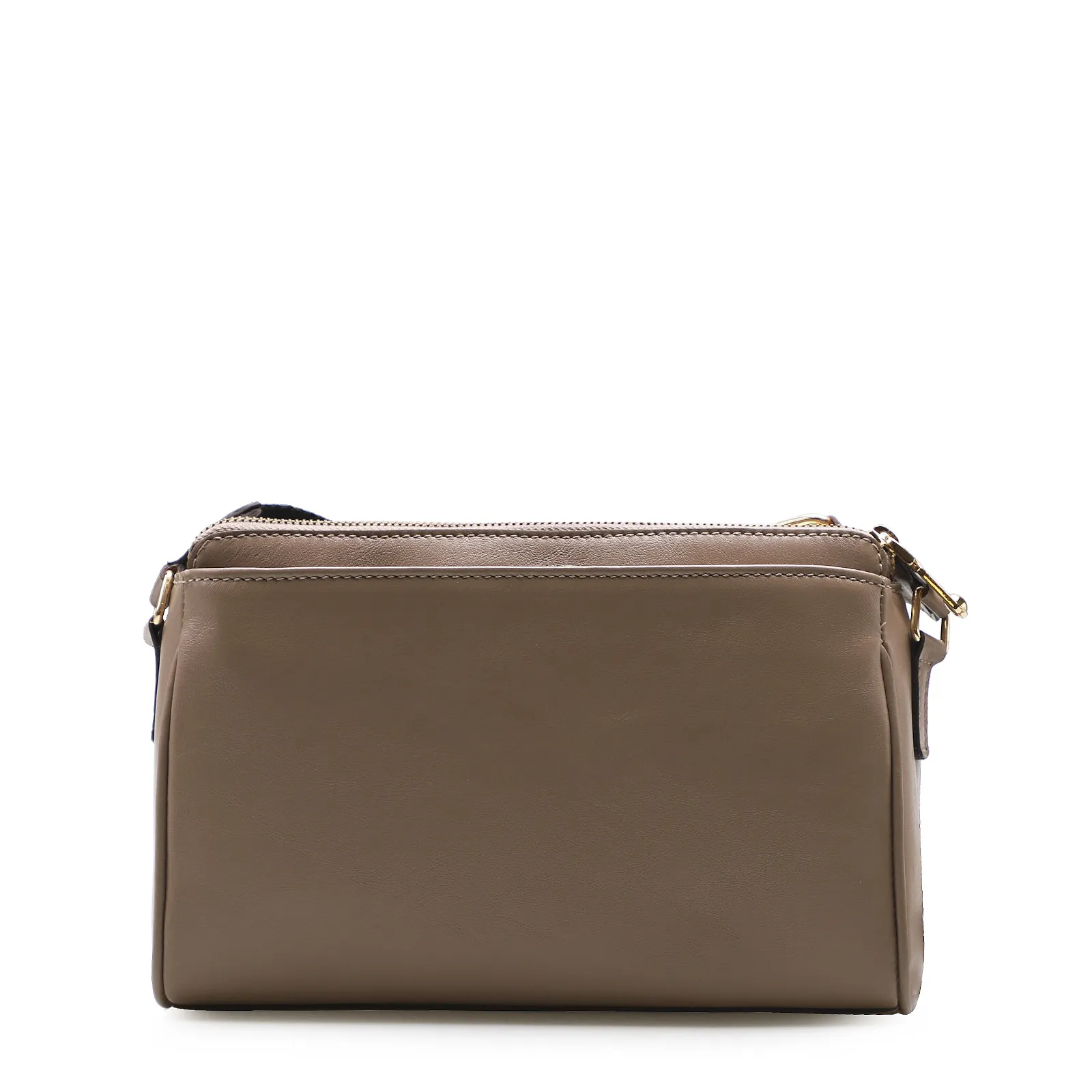 Bolsa Transversal Agnes Couro New Floater Bege