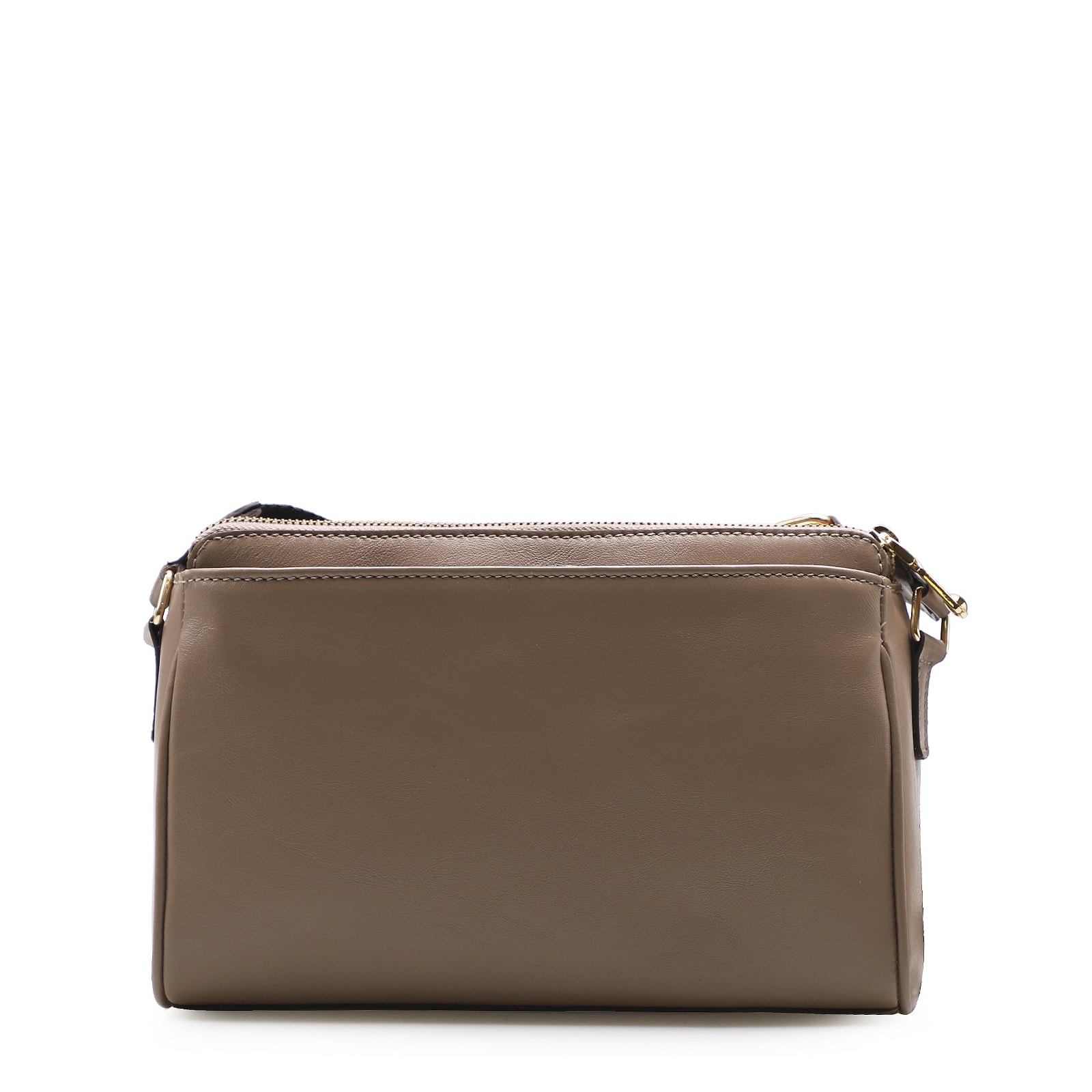 Bolsa Transversal Agnes Couro New Floater Bege