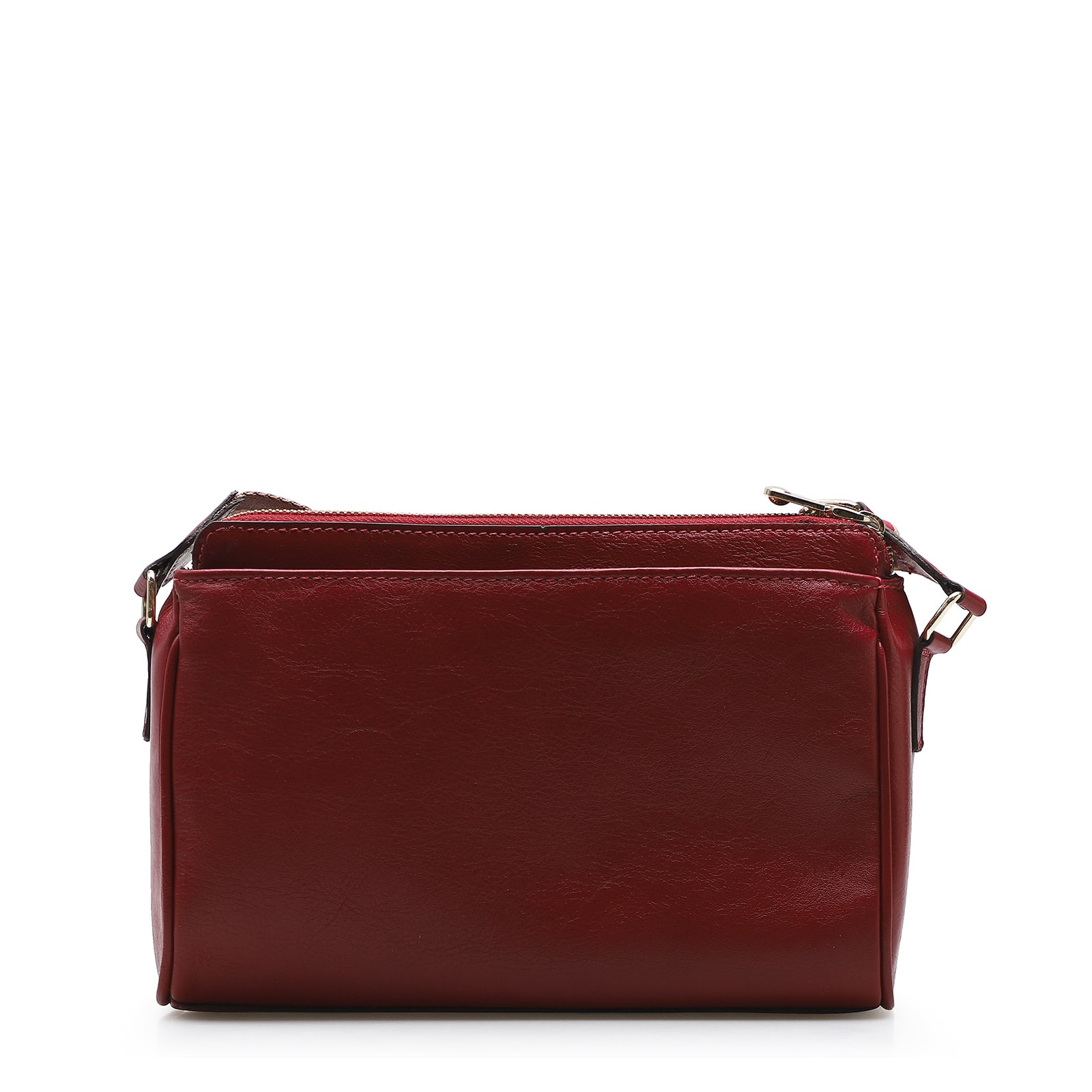 Bolsa Transversal Agnes Couro New Floater Vermelho