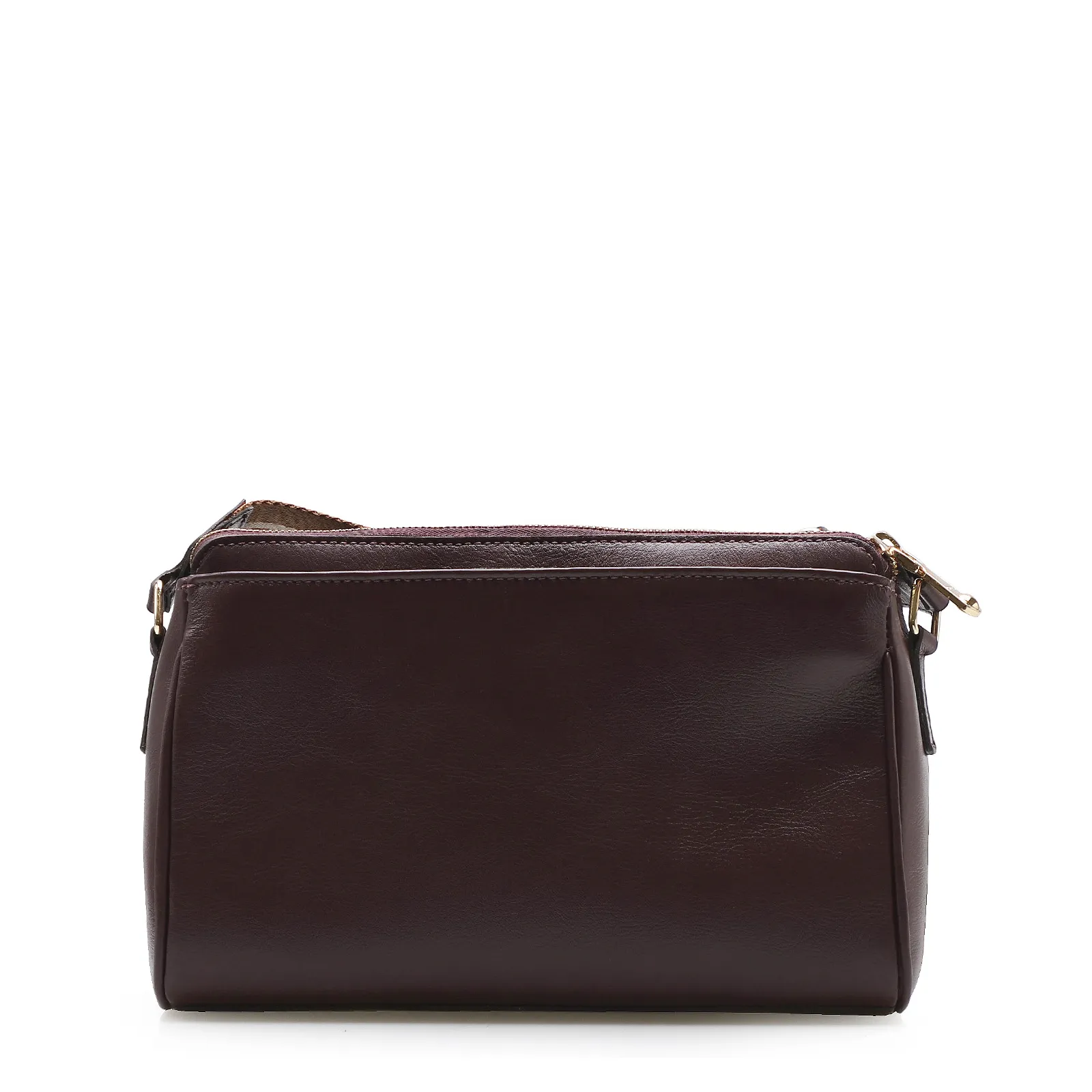 Bolsa Transversal Agnes Couro New Floater Vinho