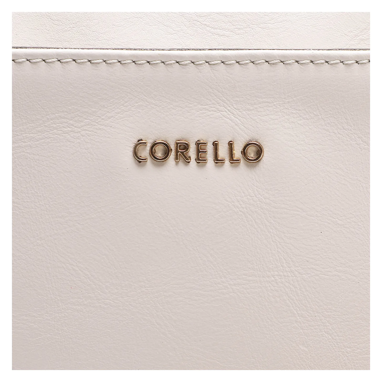 Bolsa Transversal Agnes Couro Off White