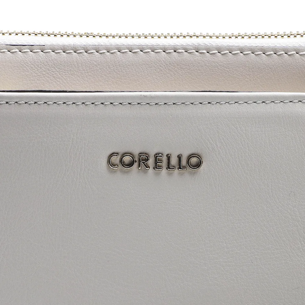 Bolsa Transversal Agnes Couro Off White - imagem 5