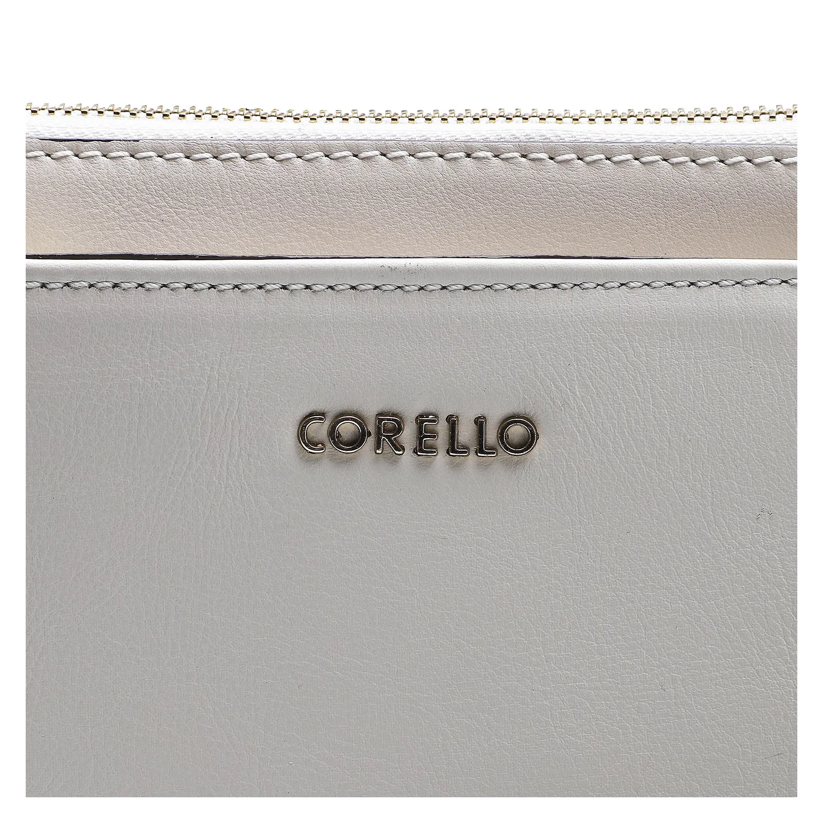 Bolsa Transversal Agnes Couro Off White
