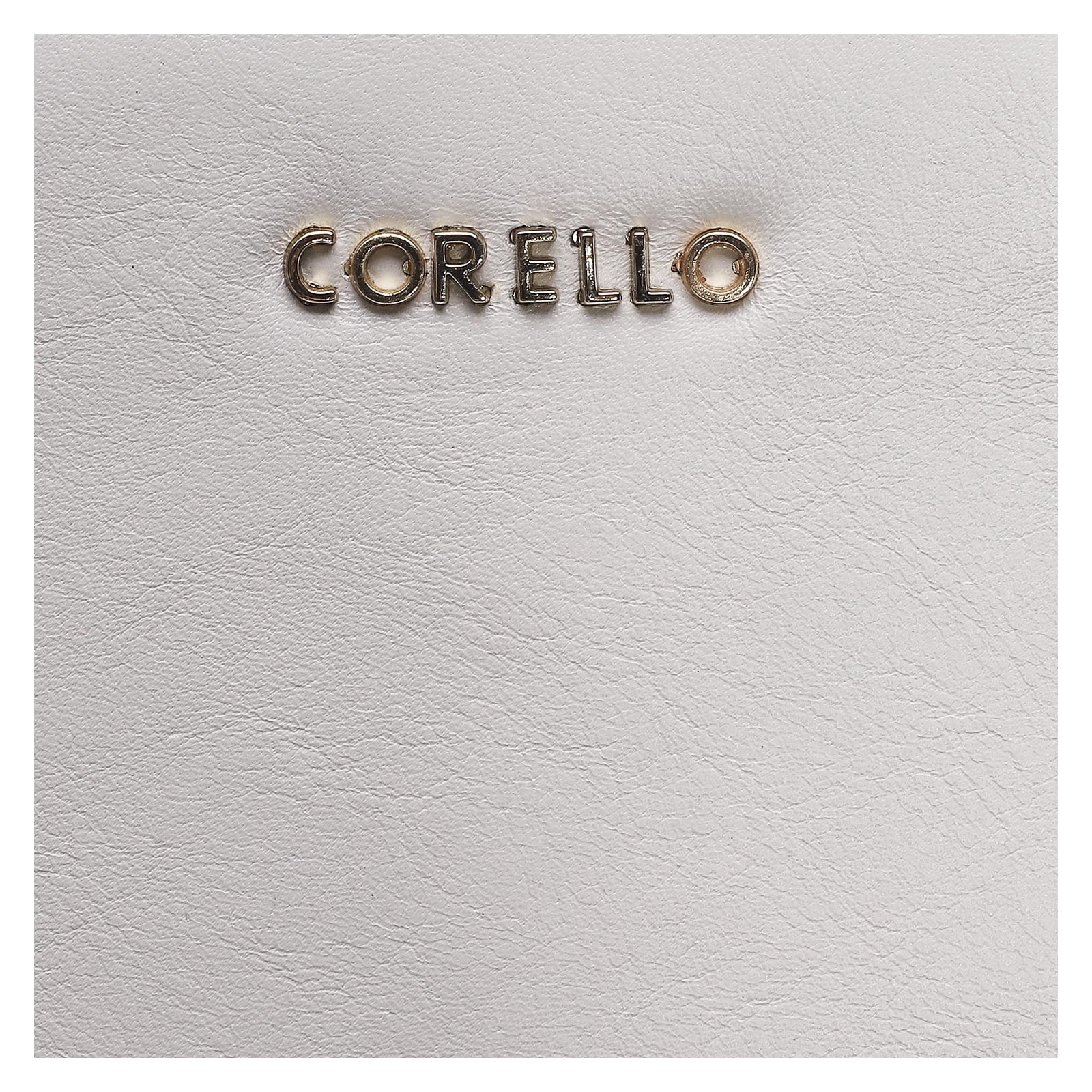 Bolsa Transversal Agnes Couro Off White