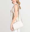 Bolsa Transversal Agnes Couro Off White - imagem 2