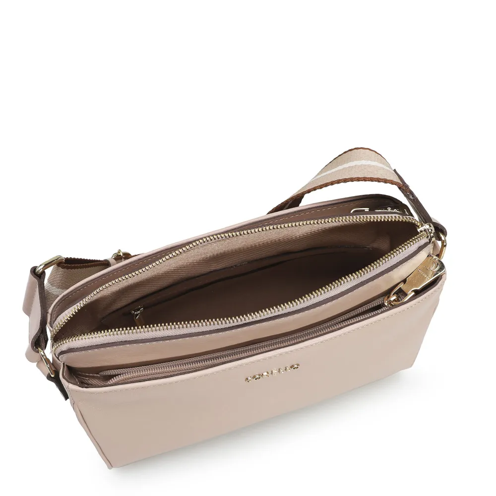 Bolsa Transversal Agnes Couro Rosado - imagem 4