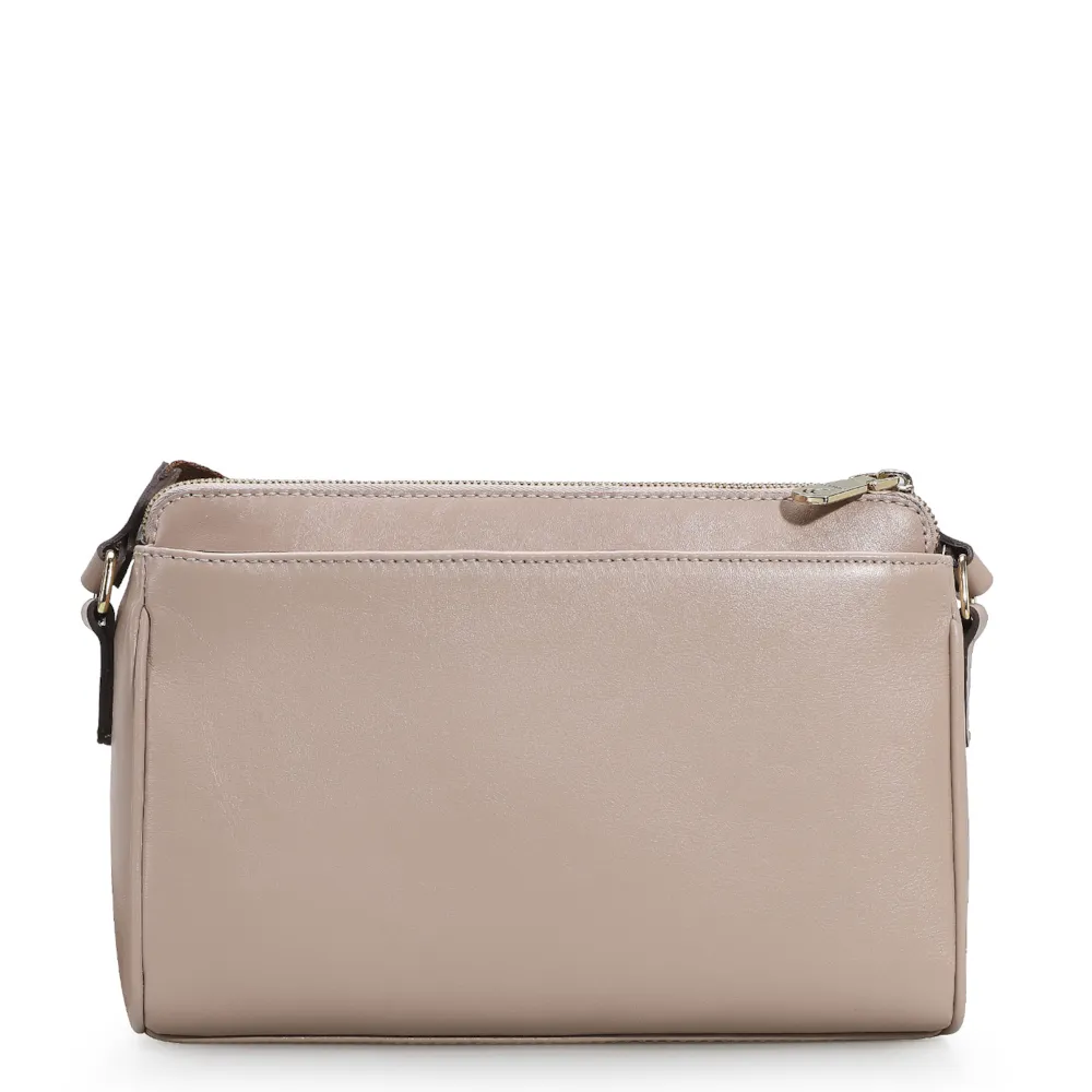 Bolsa Transversal Agnes Couro Rosado - imagem 3