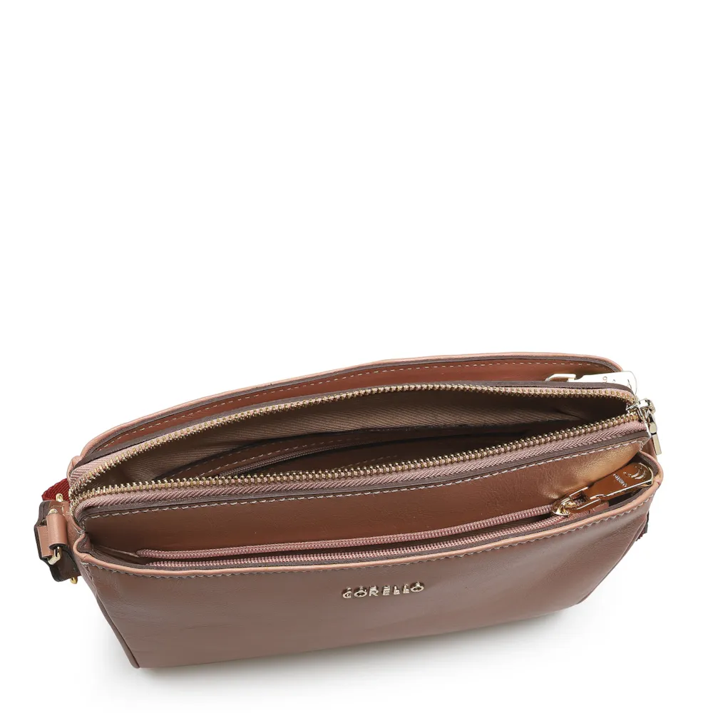 Bolsa Transversal Agnes Couro Rose - imagem 4