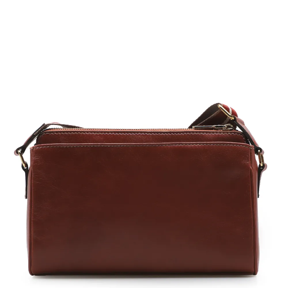 Bolsa Transversal Agnes Couro Terracota - imagem 3