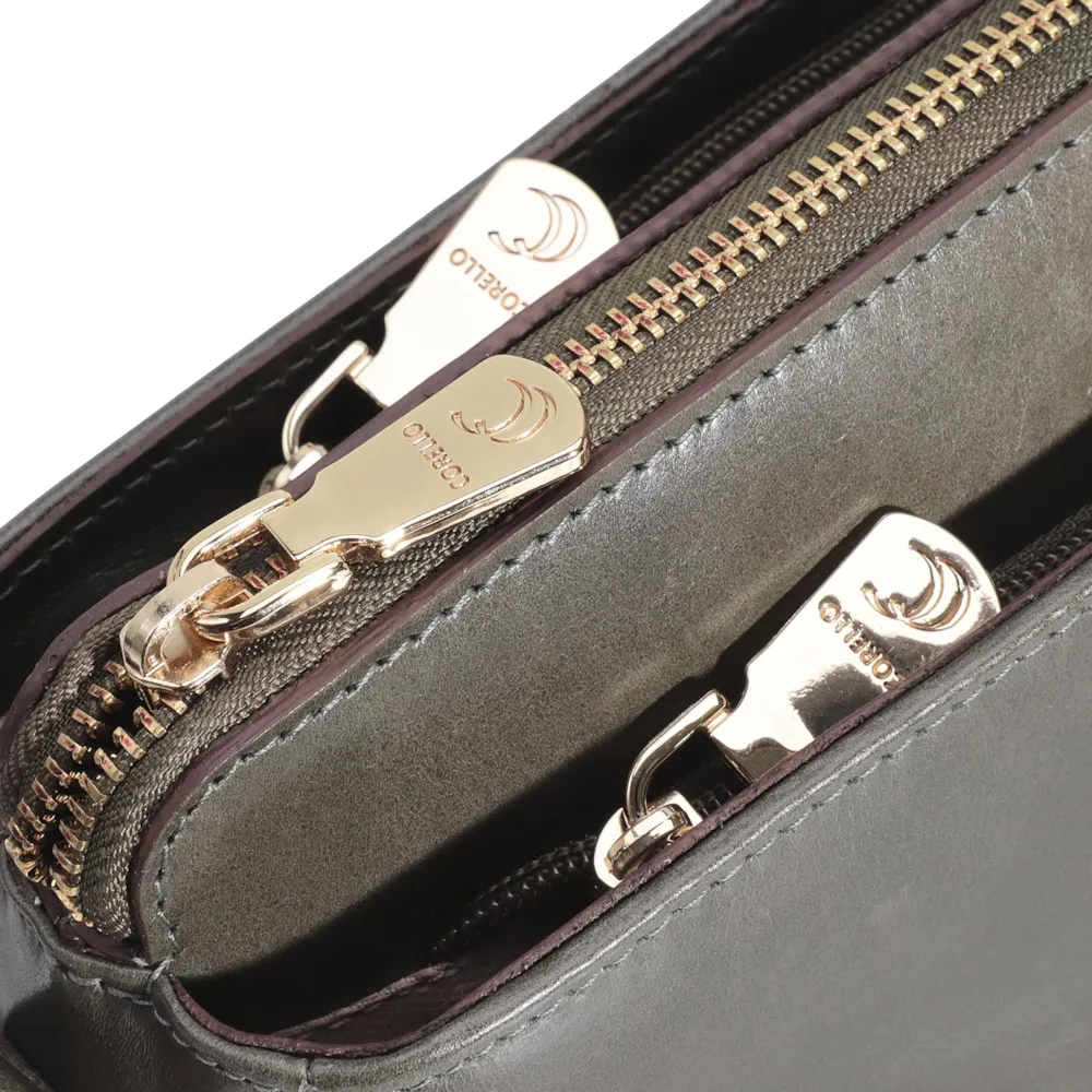 Bolsa Transversal Agnes Couro Verde - imagem 6