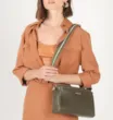 Bolsa Transversal Agnes Couro Verde - imagem 8