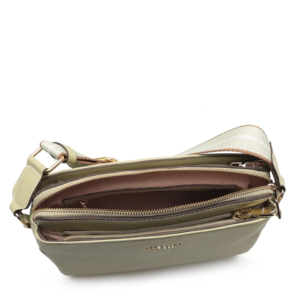 Bolsa Transversal Agnes Couro Verde - imagem 5