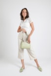 Bolsa Transversal Agnes Couro Verde - imagem 2