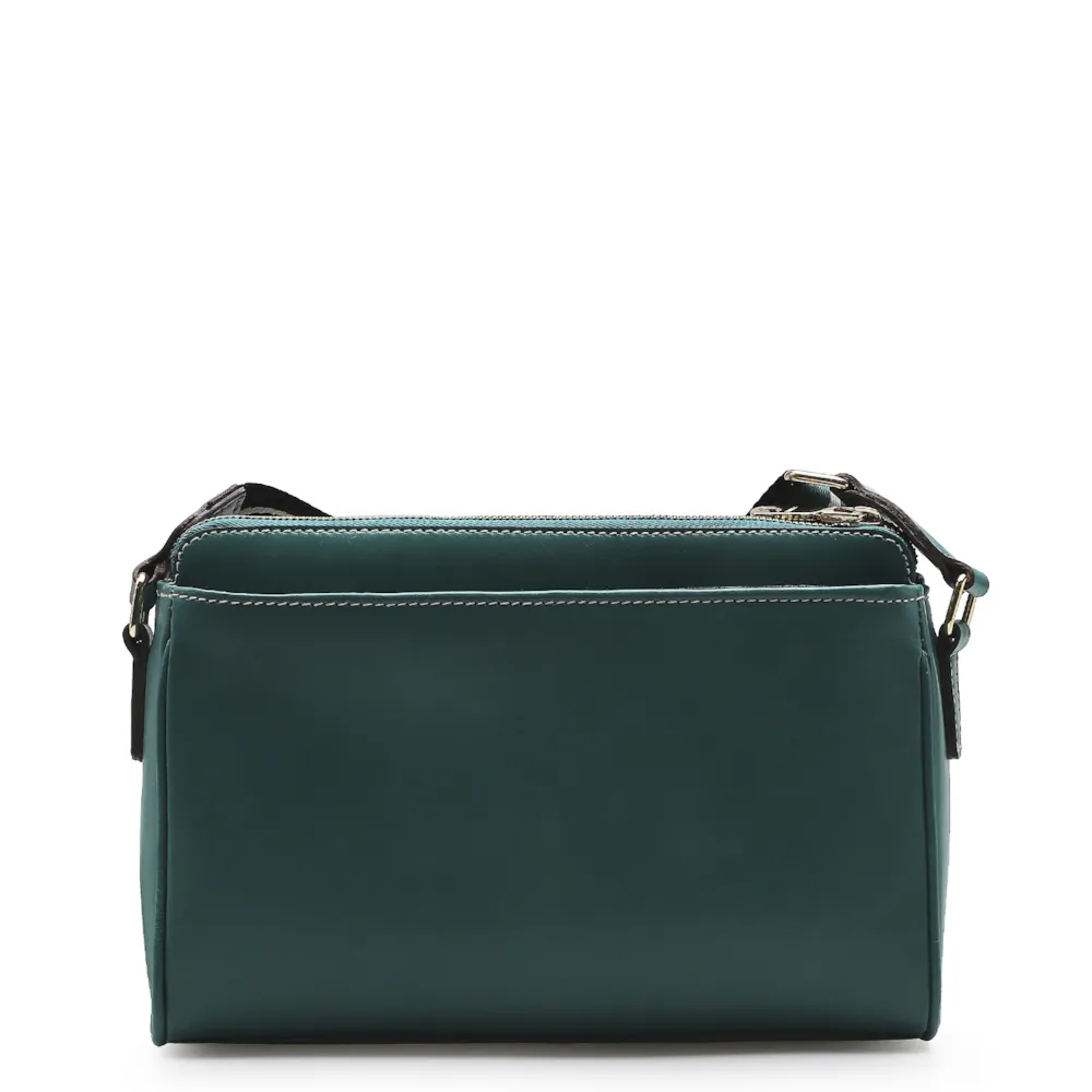 Bolsa Transversal Agnes Couro Verde - imagem 3
