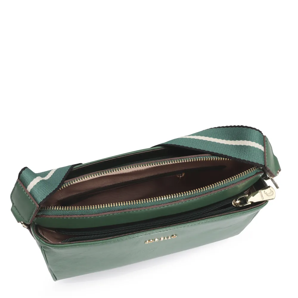 Bolsa Transversal Agnes Couro Verde - imagem 4