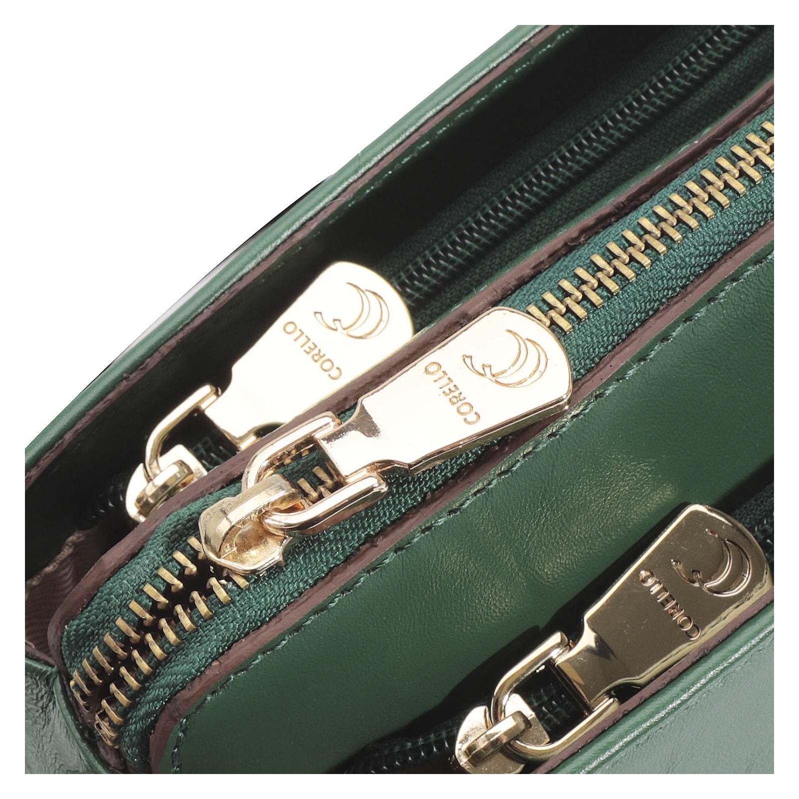 Bolsa Transversal Agnes Couro Verde