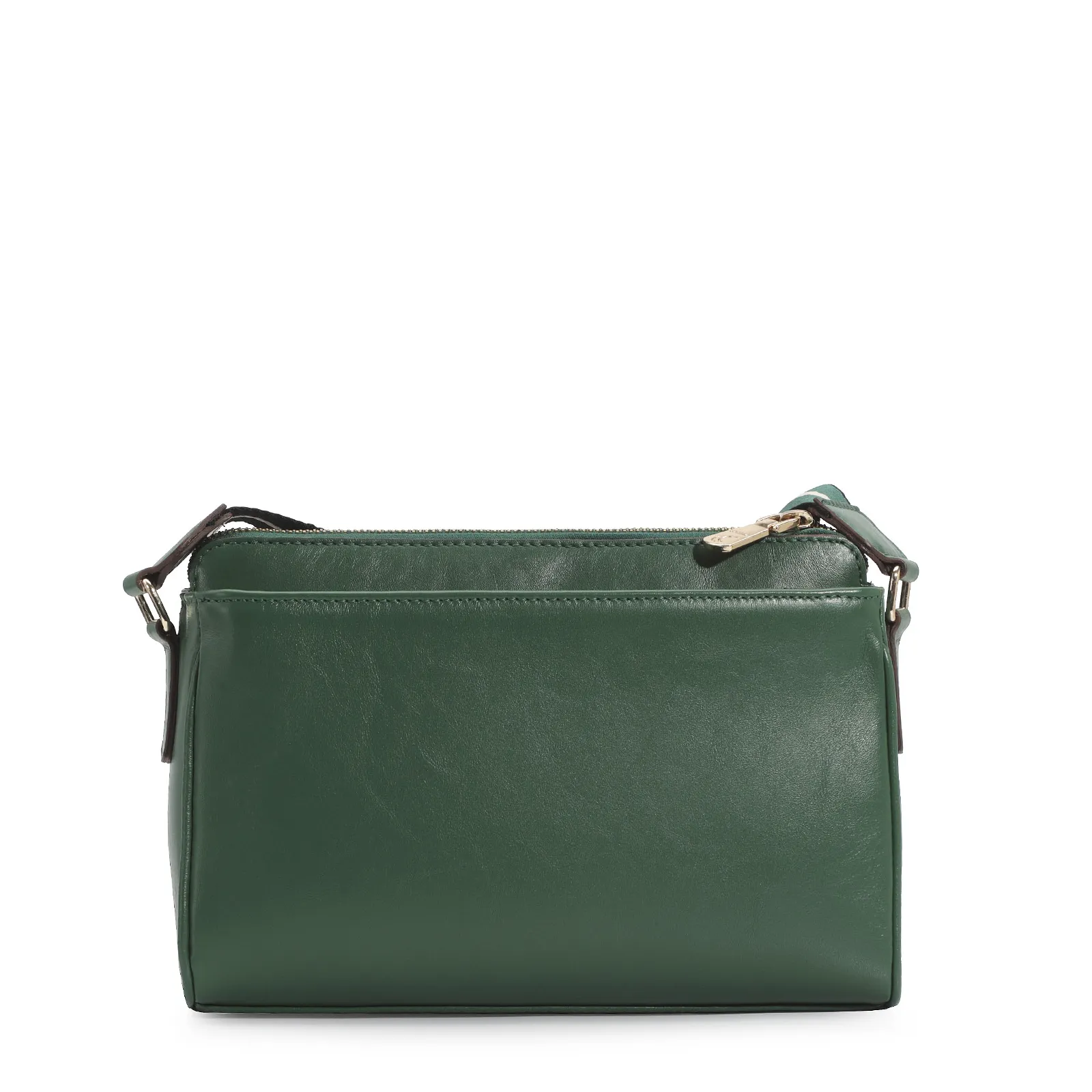 Bolsa Transversal Agnes Couro Verde
