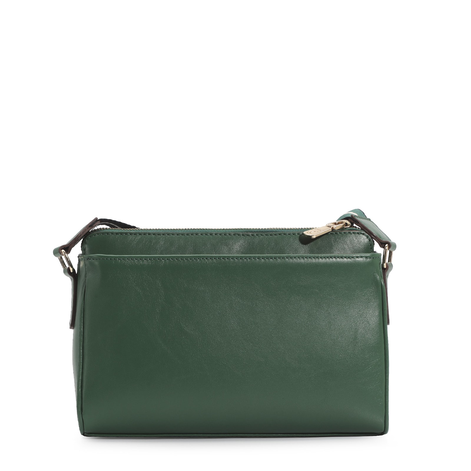 Bolsa Transversal Agnes Couro Verde