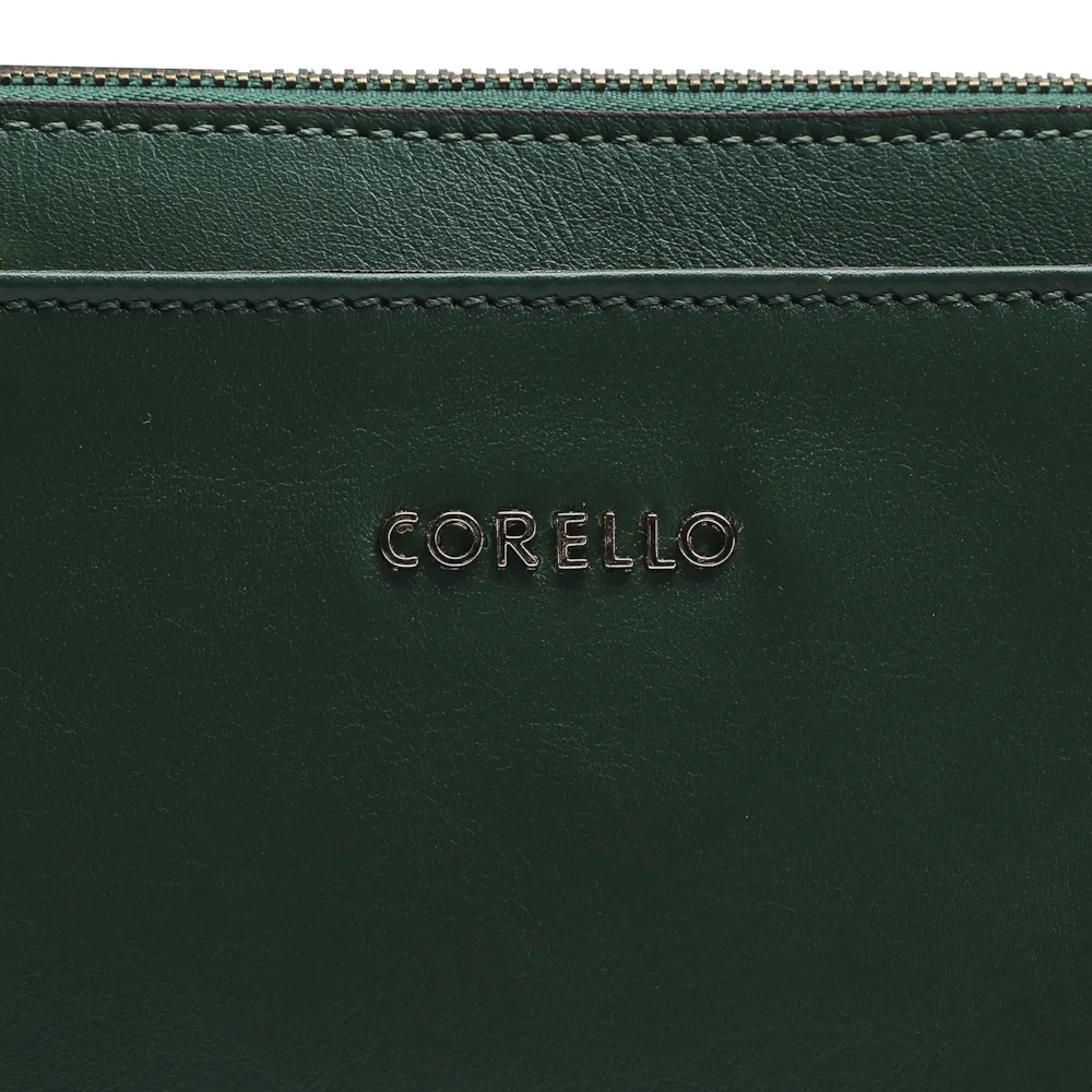 Bolsa Transversal Agnes Couro Verde Floresta - imagem 5