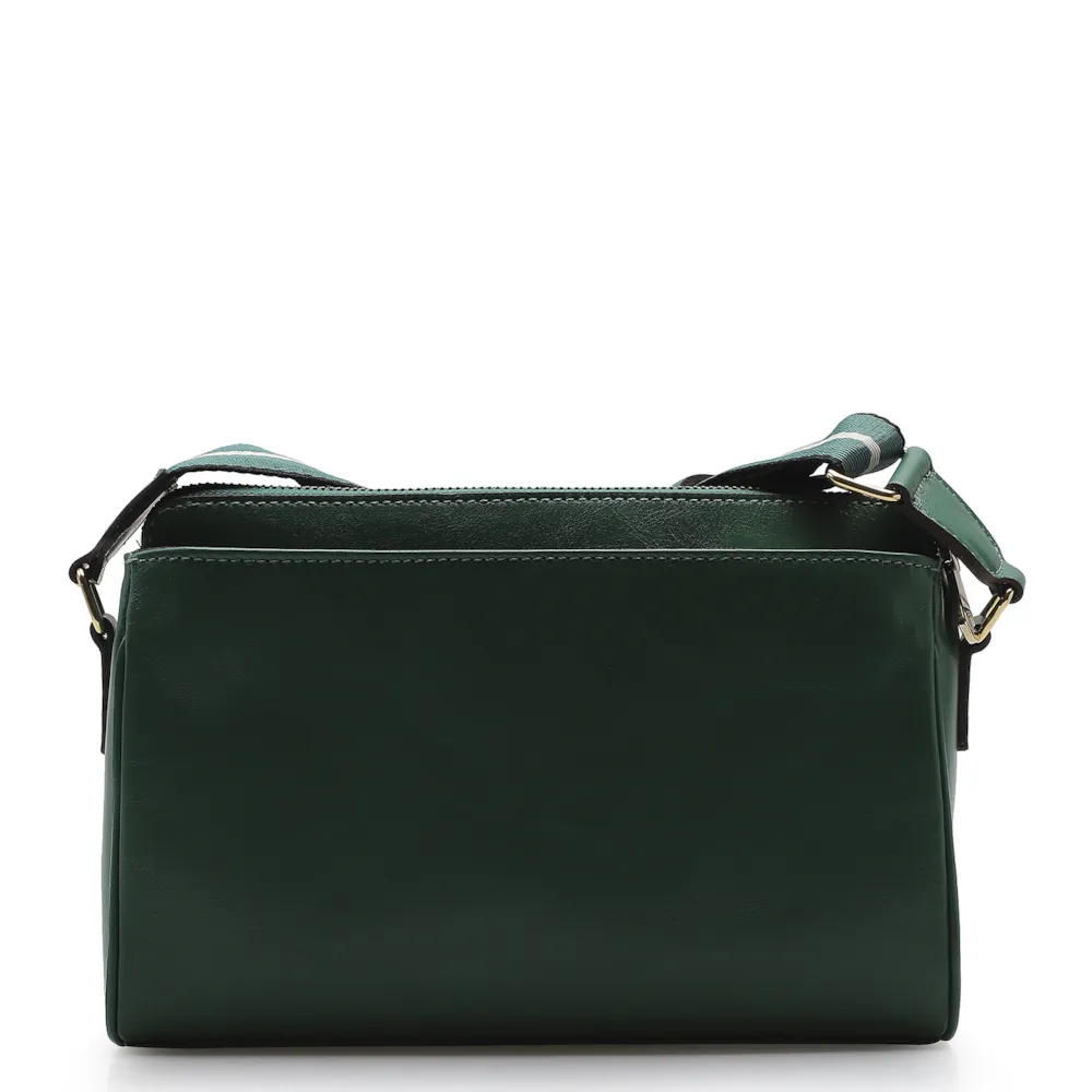 Bolsa Transversal Agnes Couro Verde Floresta - imagem 3
