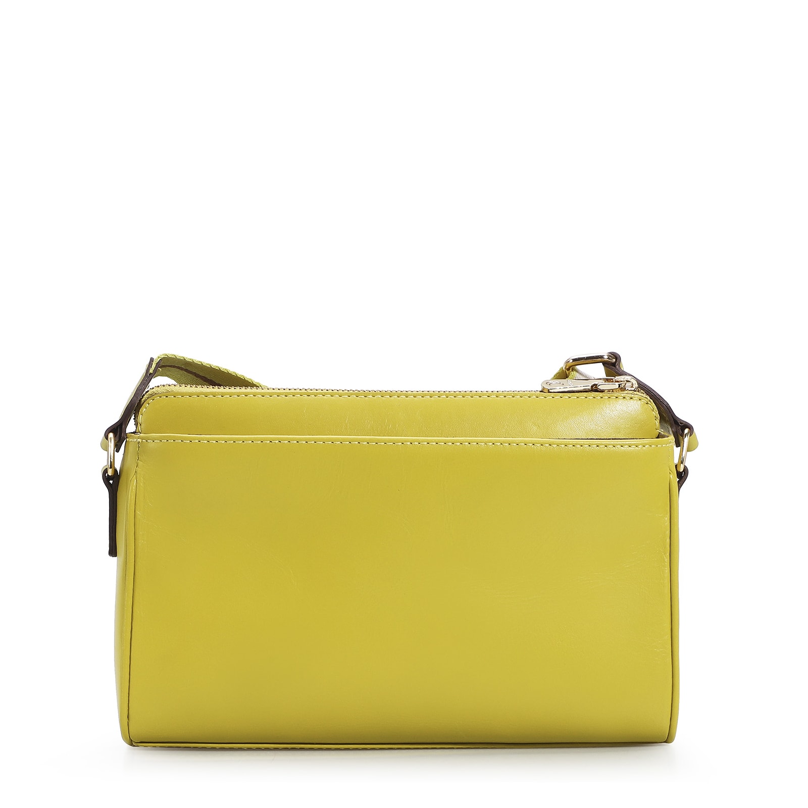 Bolsa Transversal Agnes Couro Verde Lima