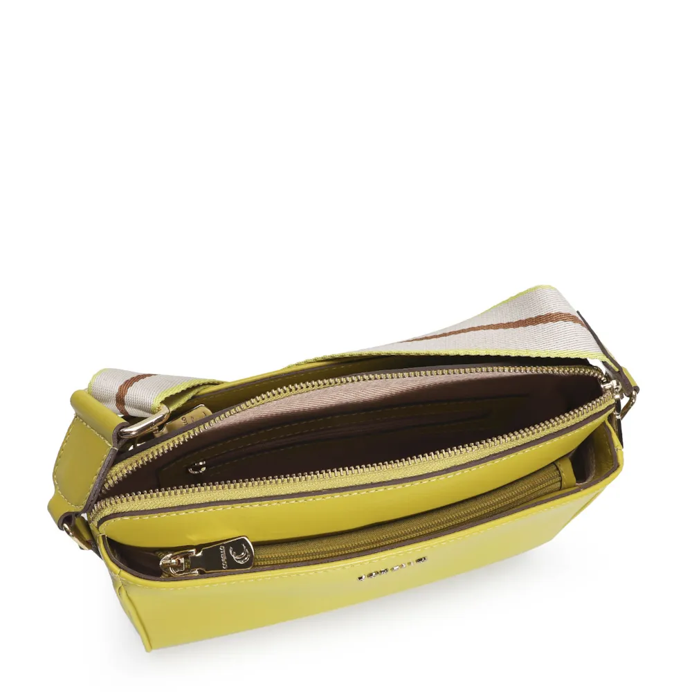 Bolsa Transversal Agnes Couro Verde Lima - imagem 4