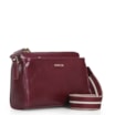 Bolsa Transversal Agnes Couro Vinho - imagem 3