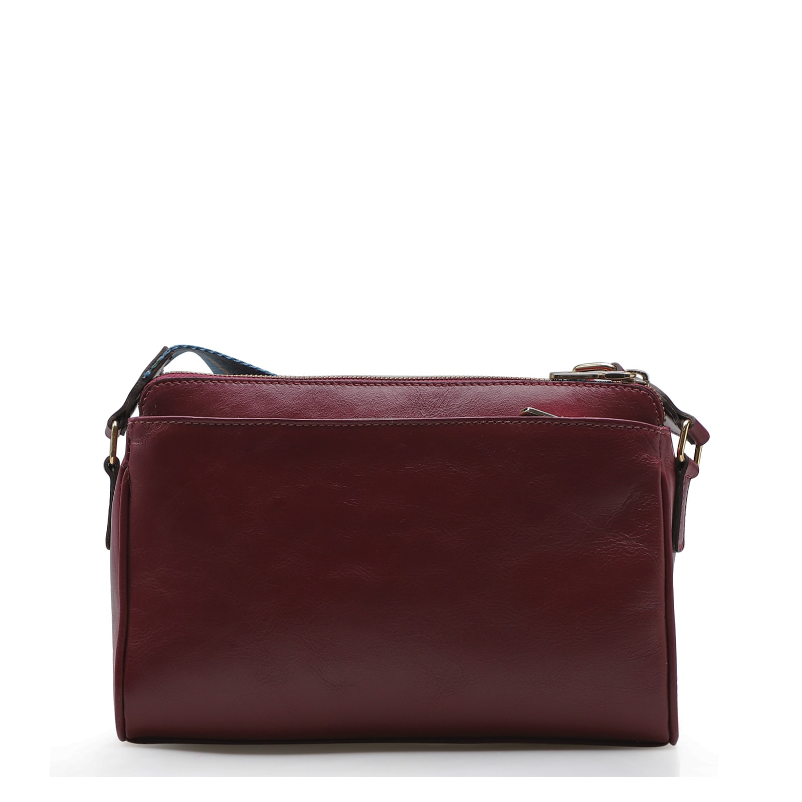 Bolsa Transversal Agnes Couro Vinho