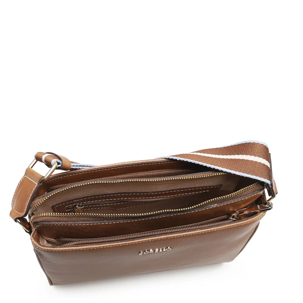 Bolsa Transversal Agnes Cuoio/Faixa - imagem 4