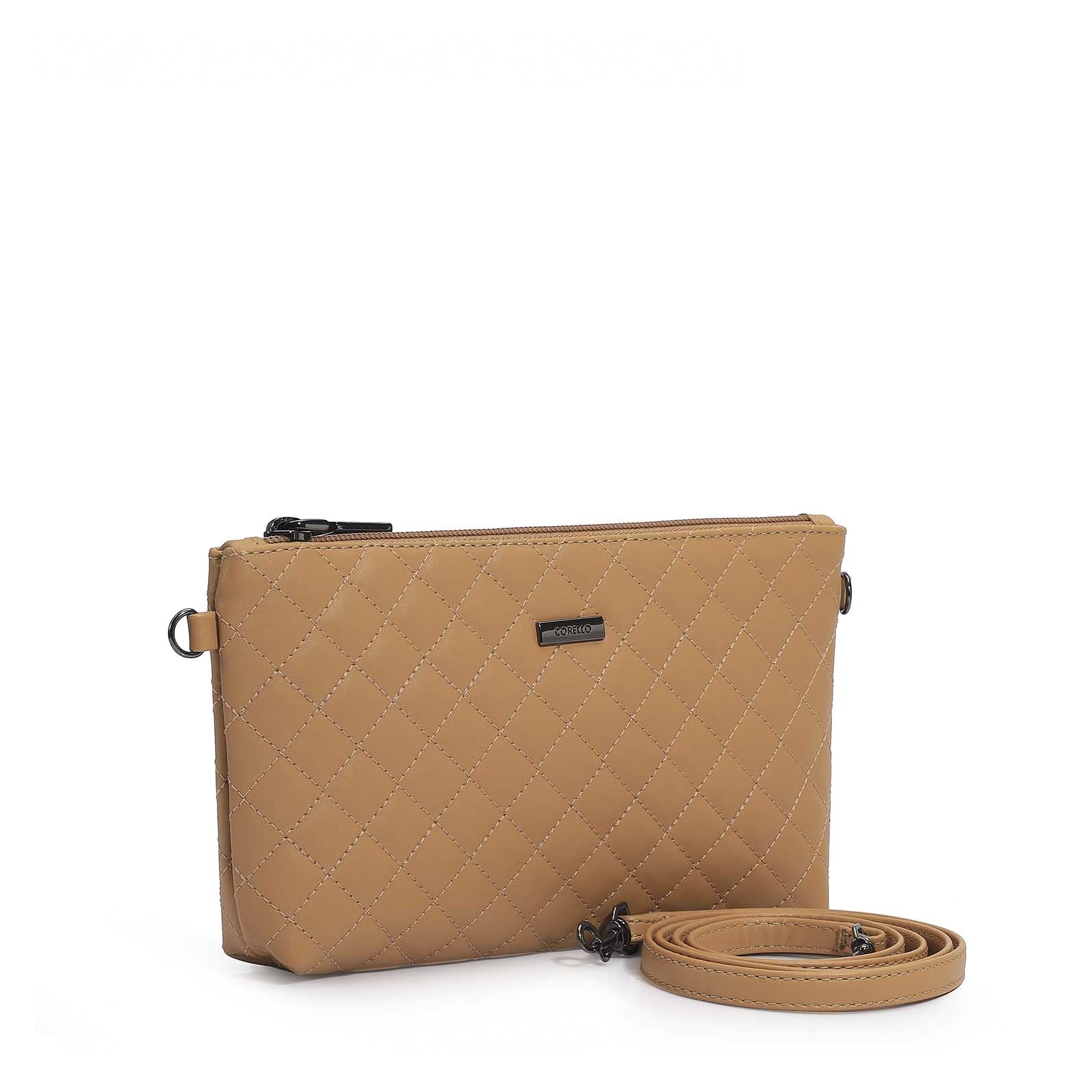 Bolsa Transversal Alt Caramelo