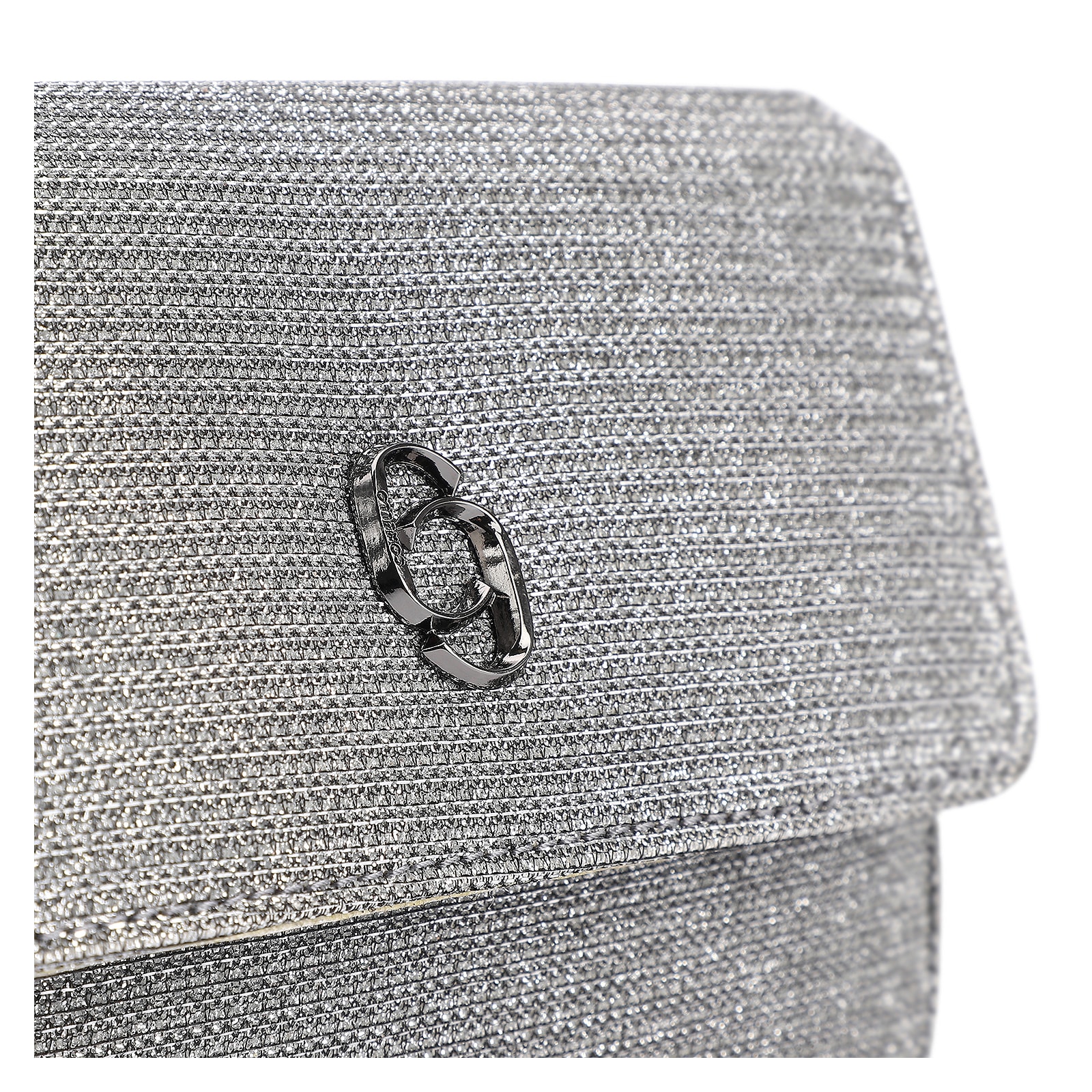 Bolsa Transversal Alt Glitter Prata
