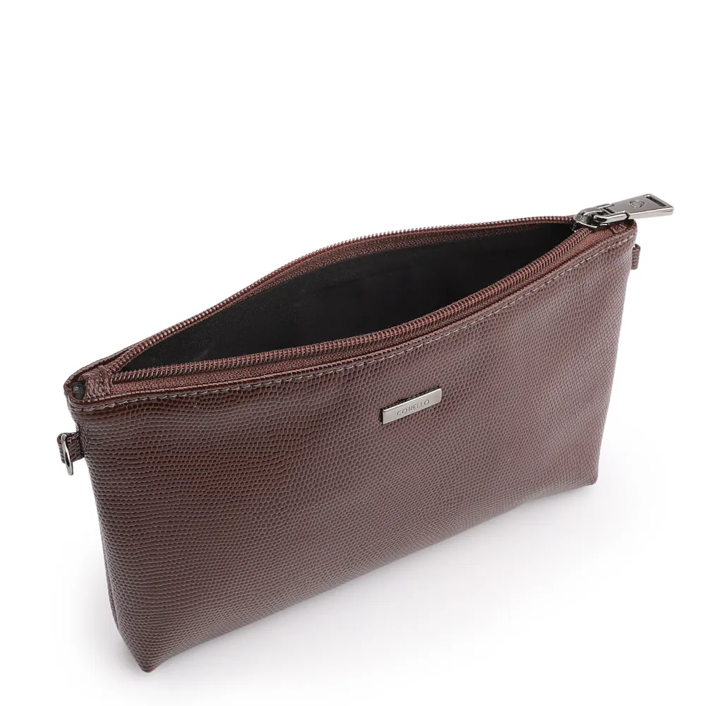 Bolsa Transversal Alt Lezard Marrom - imagem 4