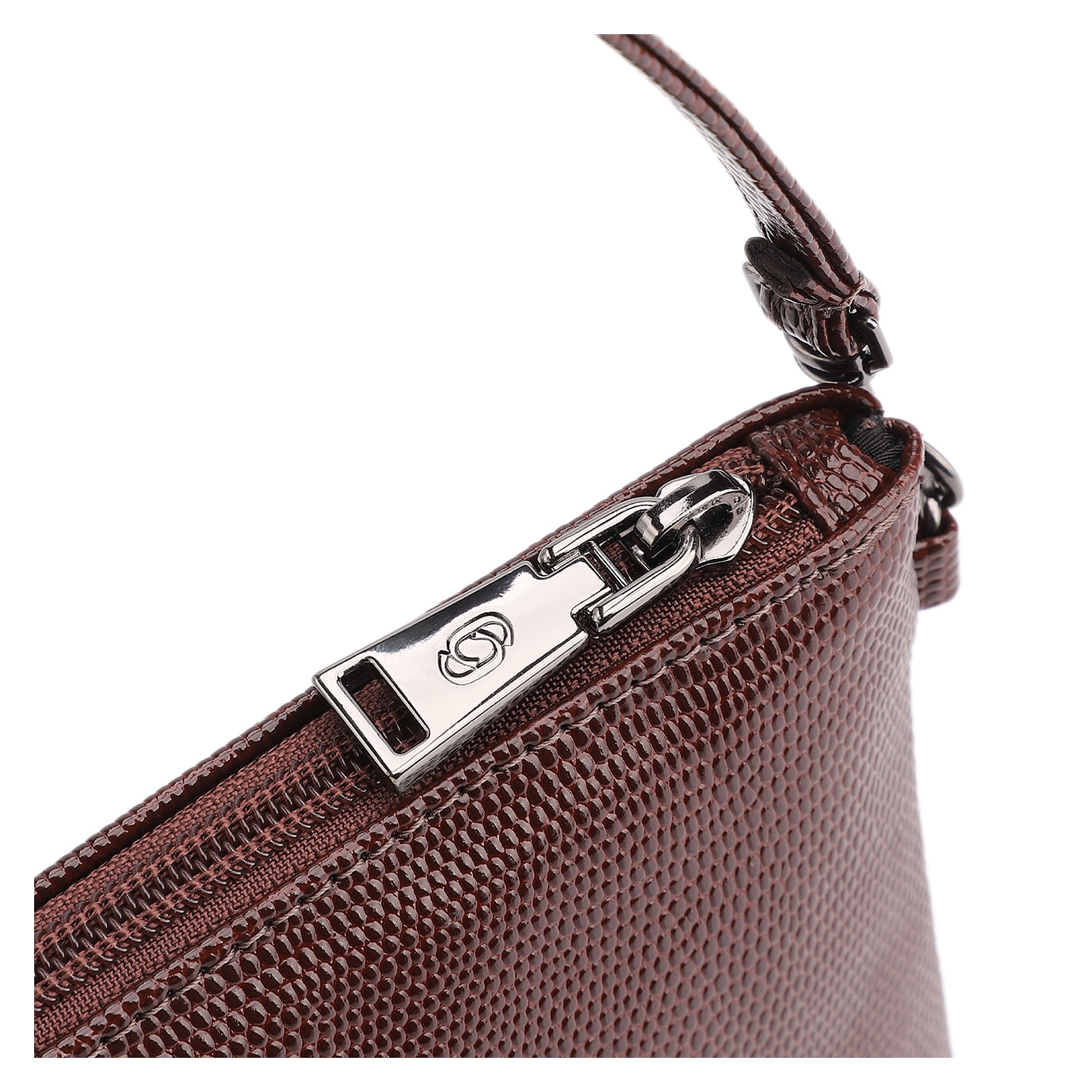 Bolsa Transversal Alt Lezard Marrom