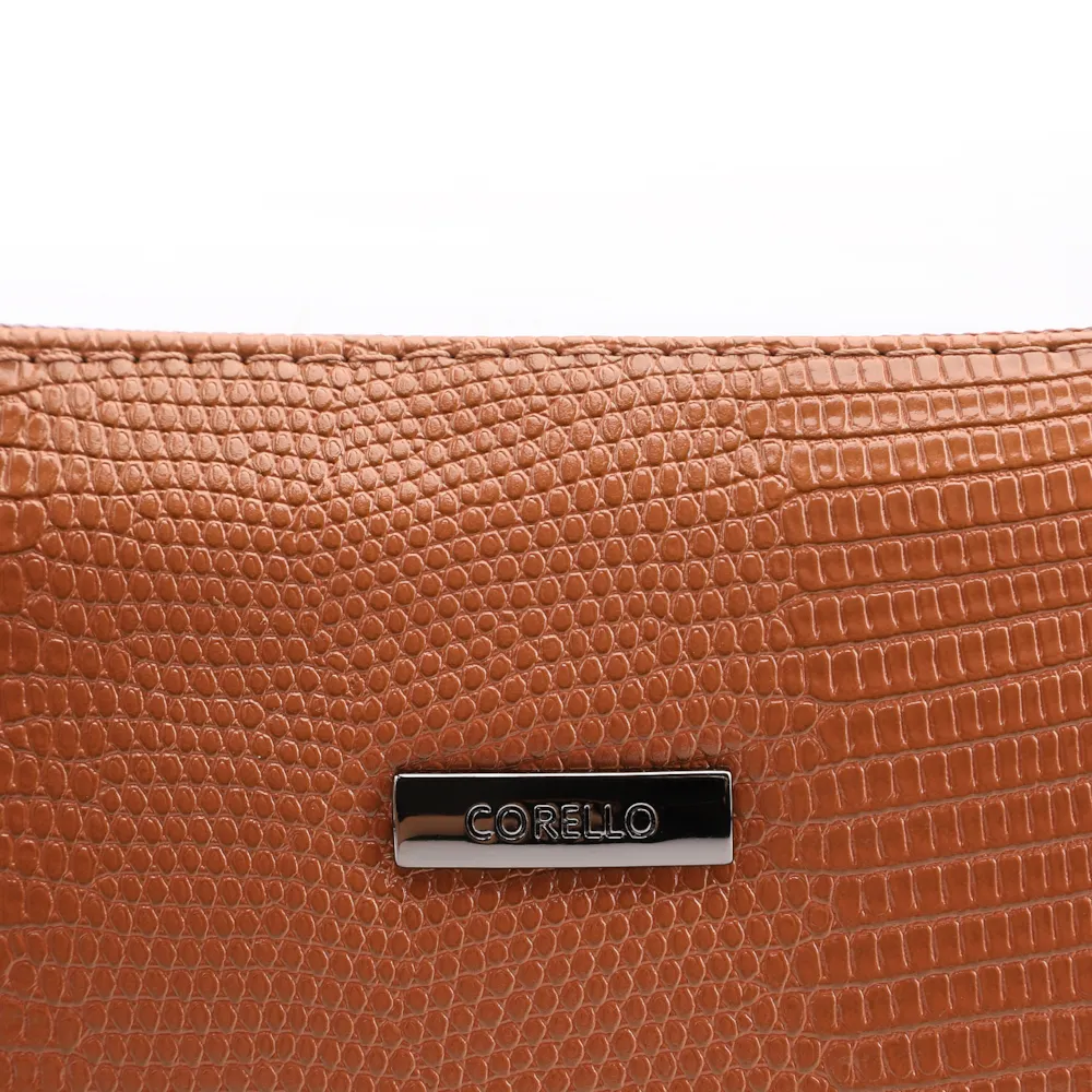 Bolsa Transversal Alt Lezard Marrom Claro - imagem 6