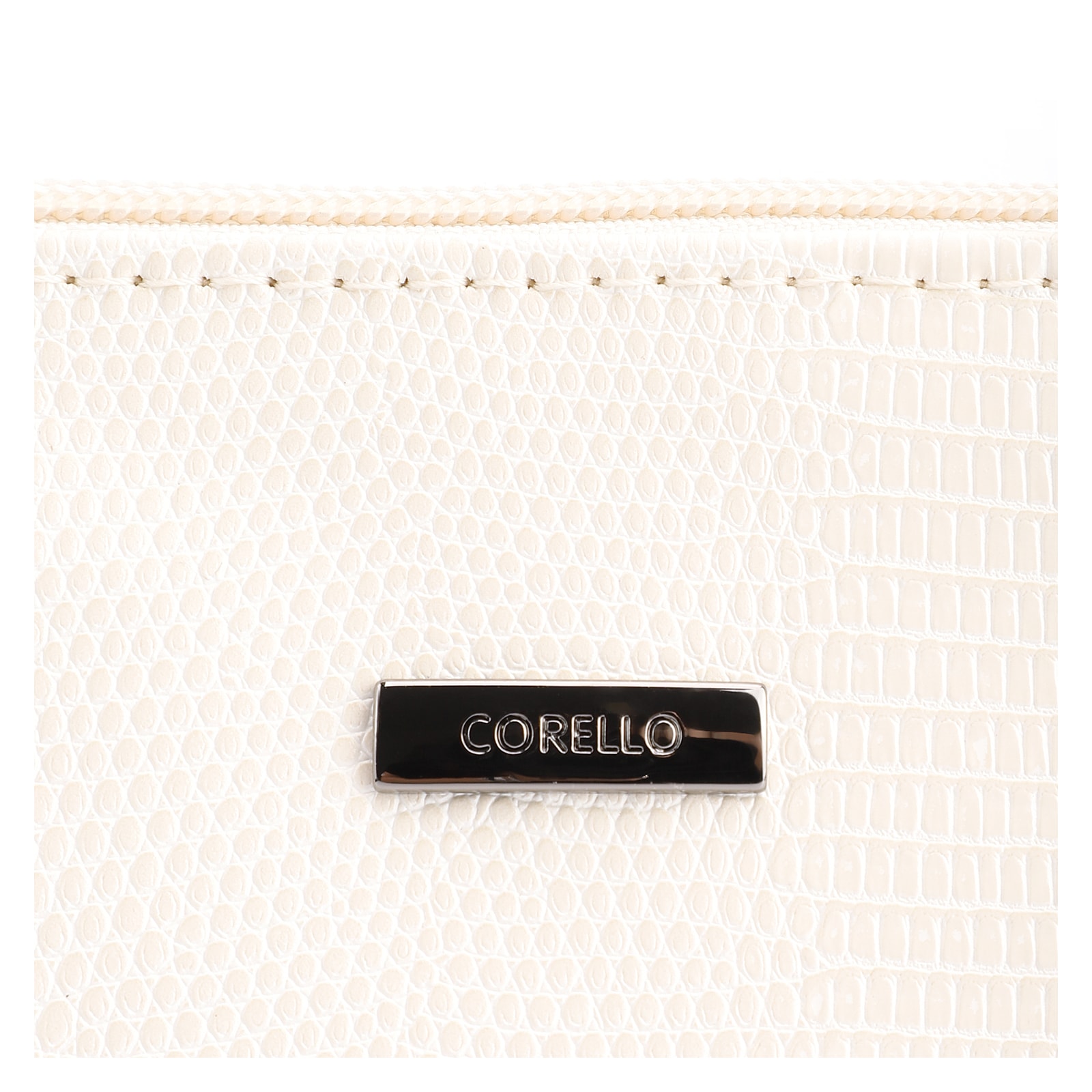 Bolsa Transversal Alt Lezard Off White